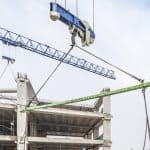 在楼上的建筑和建筑大楼，在上海的前面